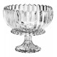 Centro de Mesa 23,5x23,5x20cm Geneva de Cristal Ecológico Com Base